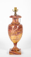 Fine Breccia Marble or Jasper Urn now a Lamp