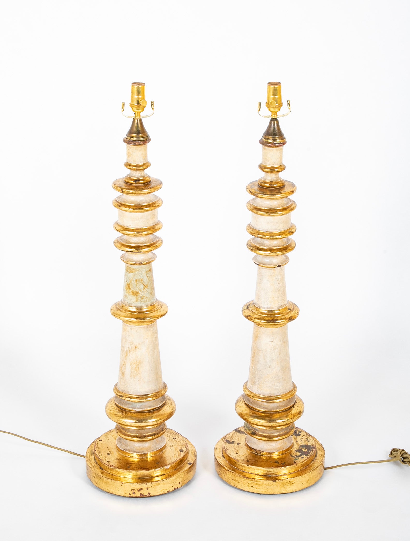 Pair of 19th Century Italian Neo-Classical Lamps