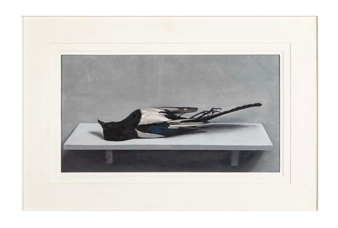 "Magpie" Oil on Board by Contemporary British Artist William Wyld