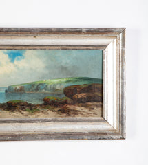 Late 19th Century oil on Canvas of a Luminist Coastal Scene