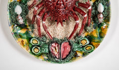 Antique Majolica Plate