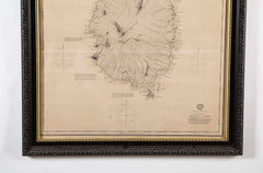 Original Chart of St. Lucia, Windward Islands, Published by James Imray & Son