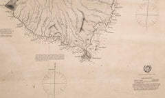 Original Chart of St. Lucia, Windward Islands, Published by James Imray & Son