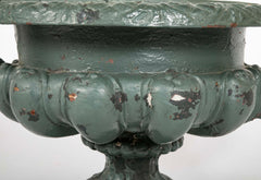 Pair of Large Late 19th Century Cast Iron Planters