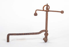 Pair of Antique Anchors Converted to Andirons