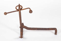 Pair of Antique Anchors Converted to Andirons