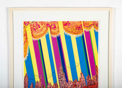 "Madrid" Original Print by Japanese Artist Risaburo Kimura