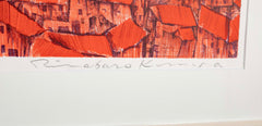 "Madrid" Original Print by Japanese Artist Risaburo Kimura