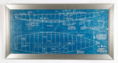 1929 Original Blueprint for International Star Class Racing One Design Sail Boat