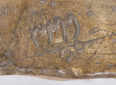 A 1930 Equestrian Model Sculpture Finely Rendered in Patinated Plaster