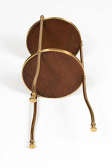 Occasional Hollyhock Side Table Inspired by a Frances Elkins Design