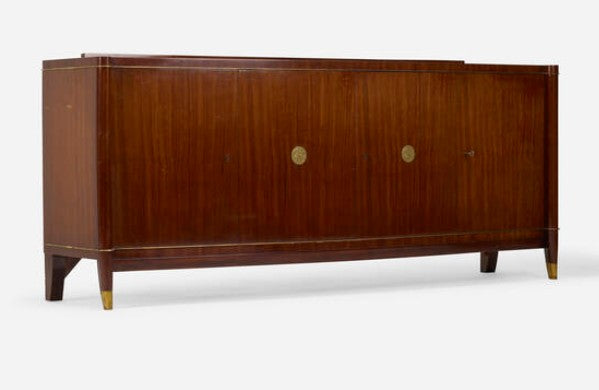 De Coene Freres Mahogany Credenza
