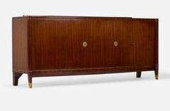 De Coene Freres Mahogany Credenza