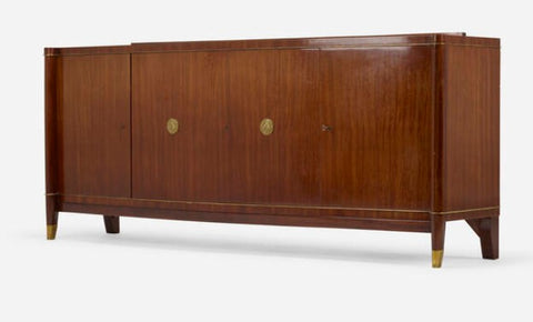 De Coene Freres Mahogany Credenza