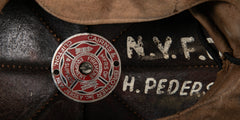 Cairn & Brother NYC Fireman's Hat Owned by H. Pederson