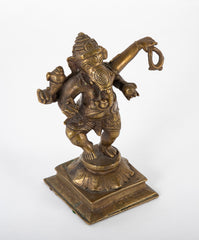 Mid 20th Century Bronze Ganesha