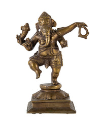 Mid 20th Century Bronze Ganesha