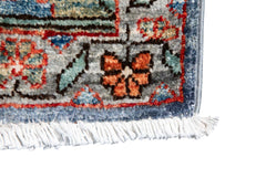 Herati or Serapi Style Afghan Rug likely from Northwest Afghanistan Weaving Tradition