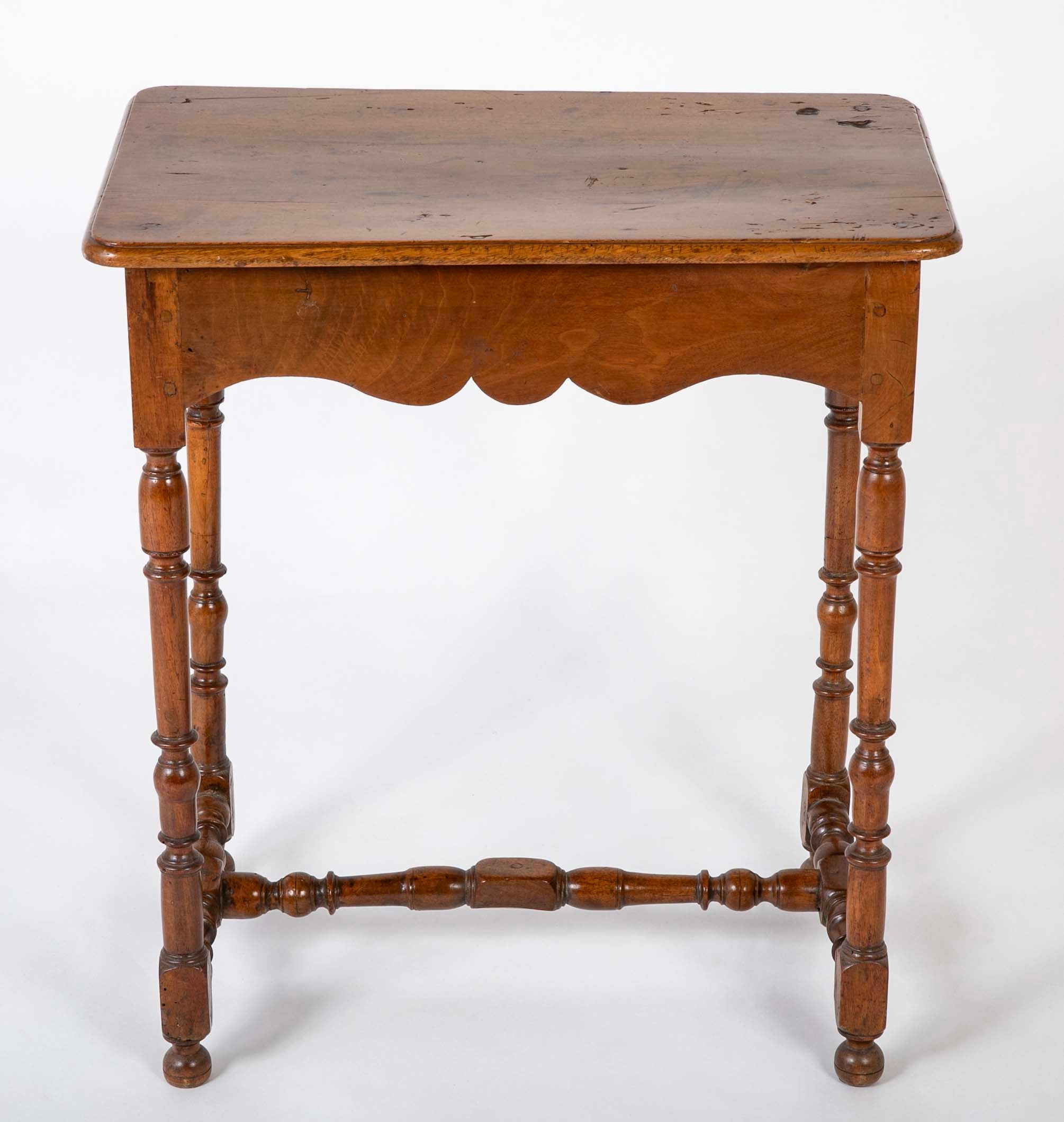 Louis XIII Period Walnut Side Table