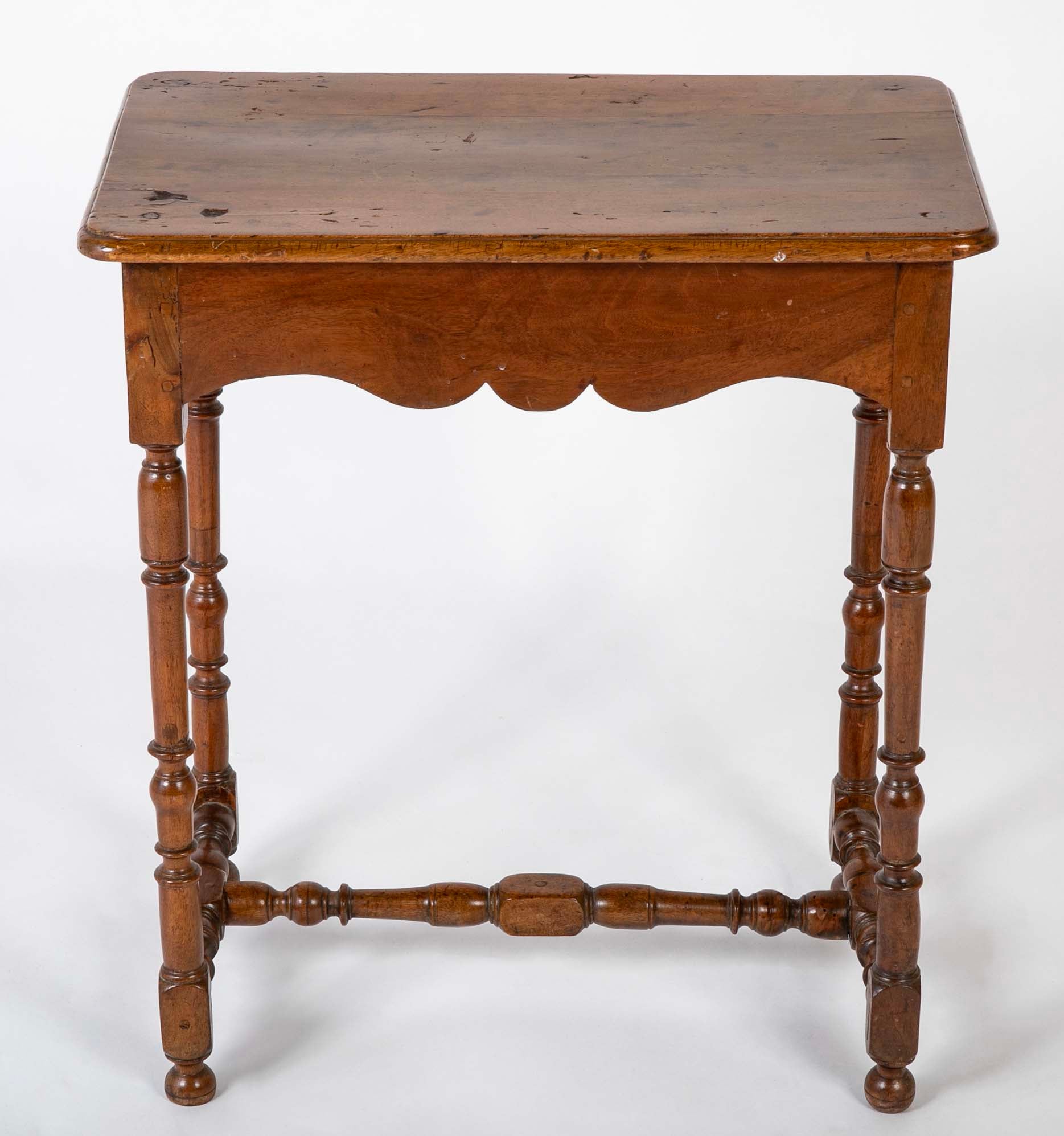 Louis XIII Period Walnut Side Table