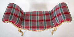 George III (French Hepplewhite) Painted Window Bench