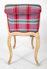 George III (French Hepplewhite) Painted Window Bench