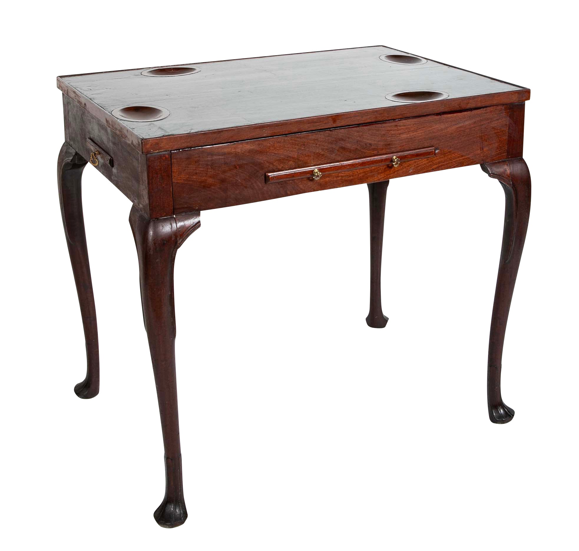 Queen Anne Walnut Game Table