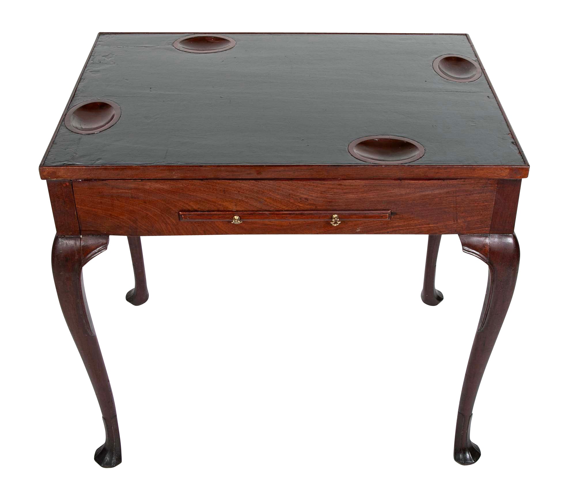 Queen Anne Walnut Game Table