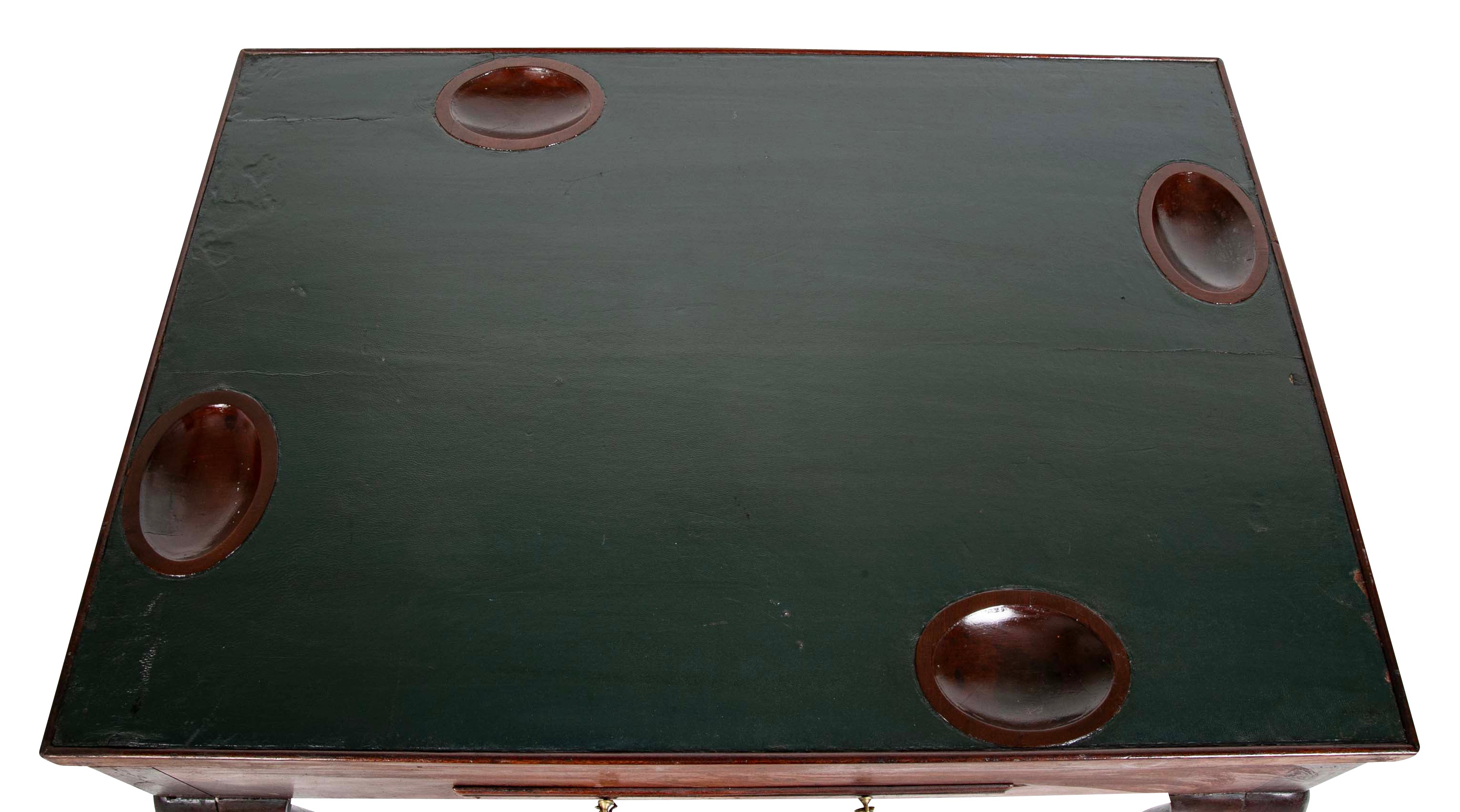 Queen Anne Walnut Game Table