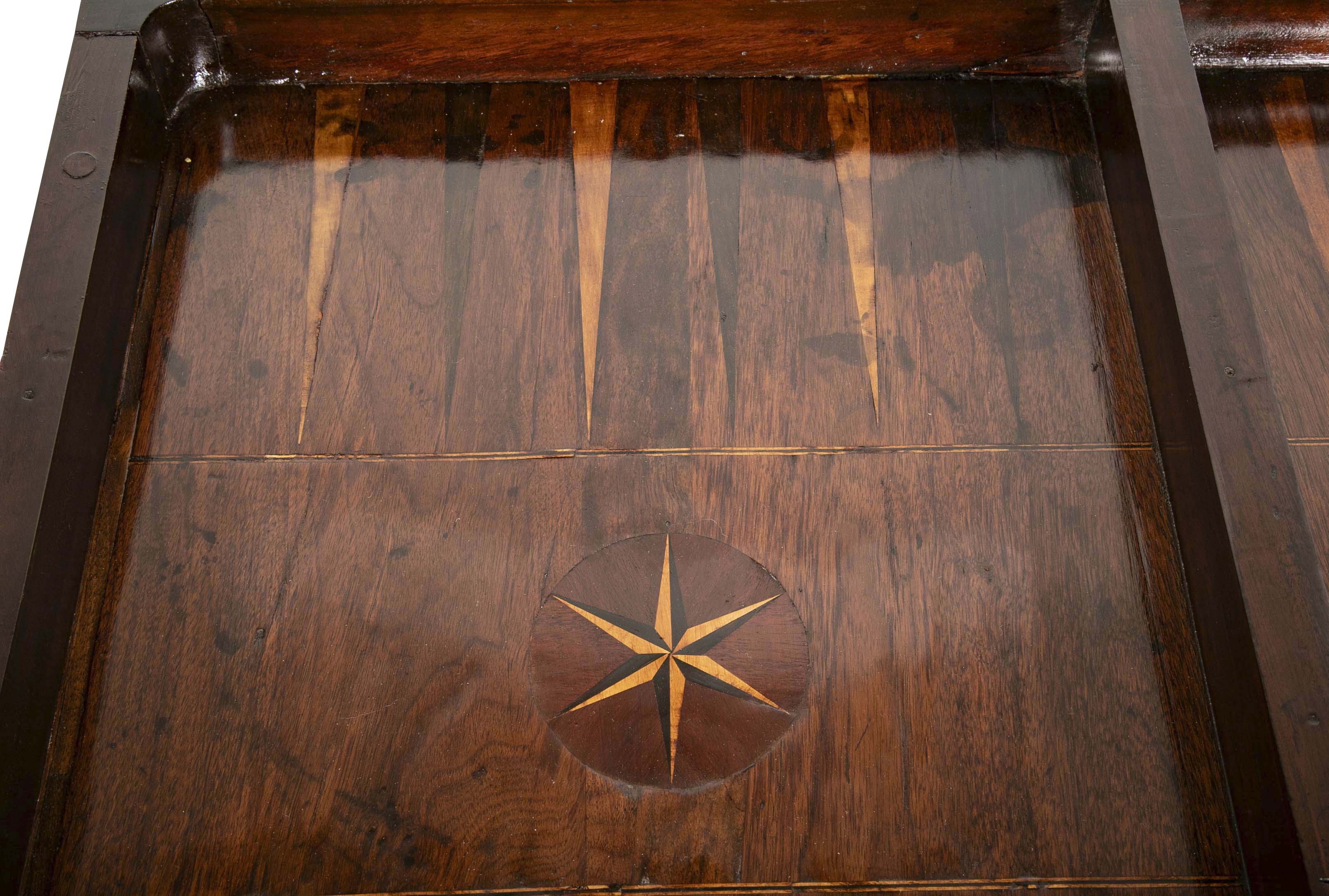 Queen Anne Walnut Game Table
