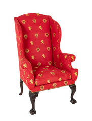 Stately George II Wing Chair with Ball & Claw Knees