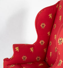 Stately George II Wing Chair with Ball & Claw Knees