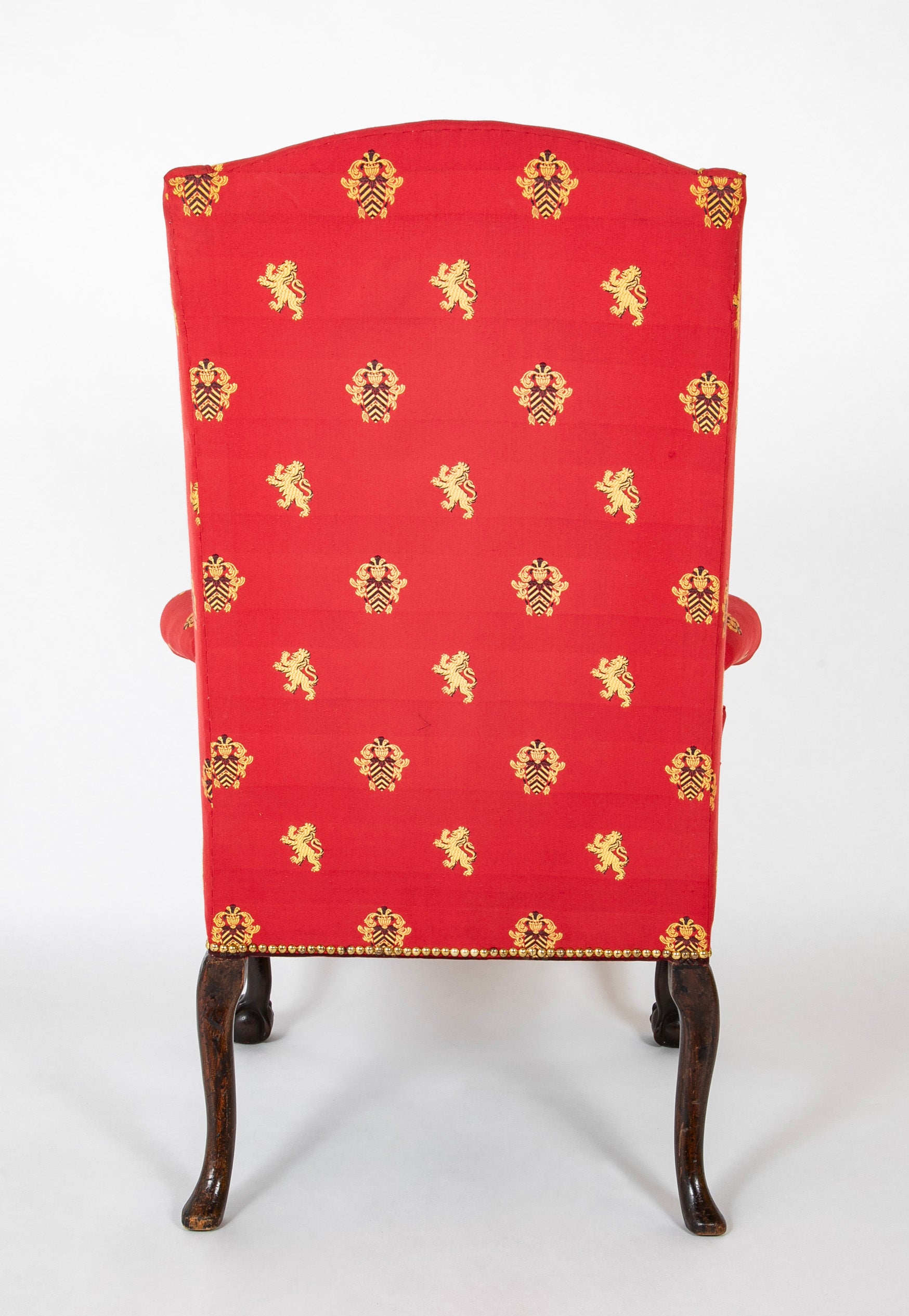 Stately George II Wing Chair with Ball & Claw Knees