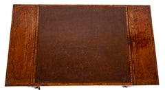 George III Satinwood Ratchet Top Desk