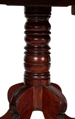 Regency Triple Pedestal Mahogany Tilting Dining Table