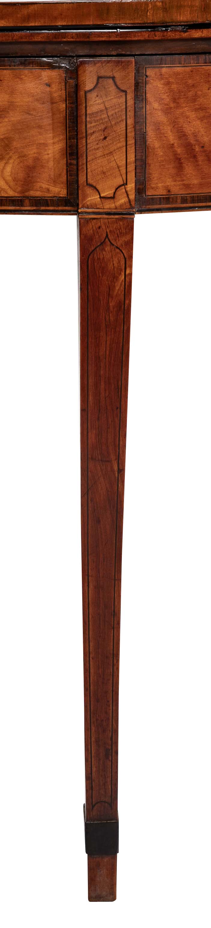 George III Satinwood Game Table