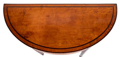 George III Satinwood Game Table