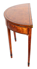 George III Satinwood Game Table