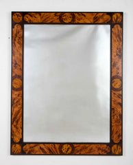 Faux Tortoise Shell Art Deco Mirror