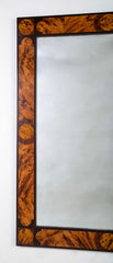Faux Tortoise Shell Art Deco Mirror