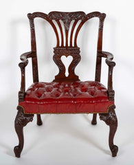 Pair if George II Gainsborough Armchairs