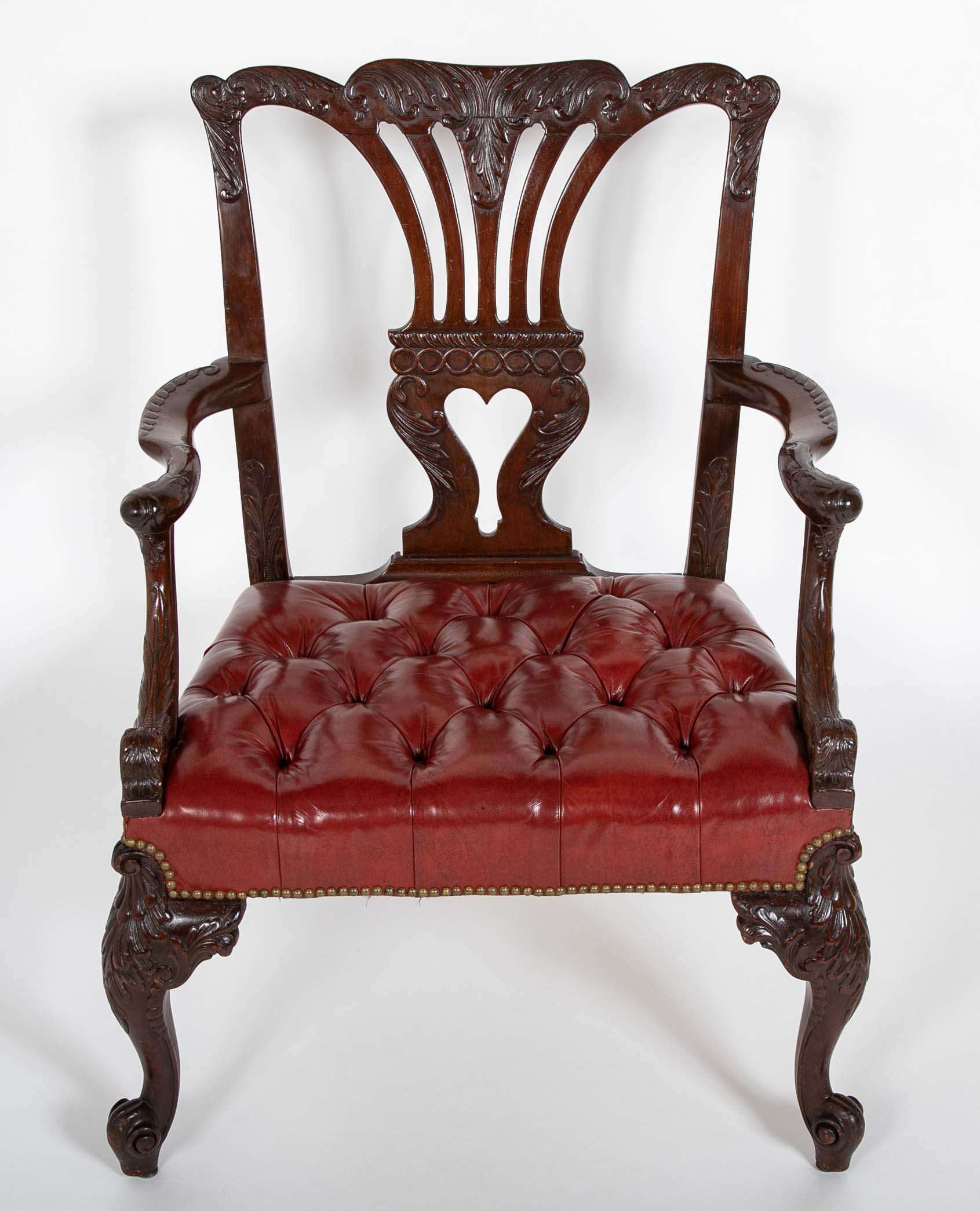 Pair if George II Gainsborough Armchairs