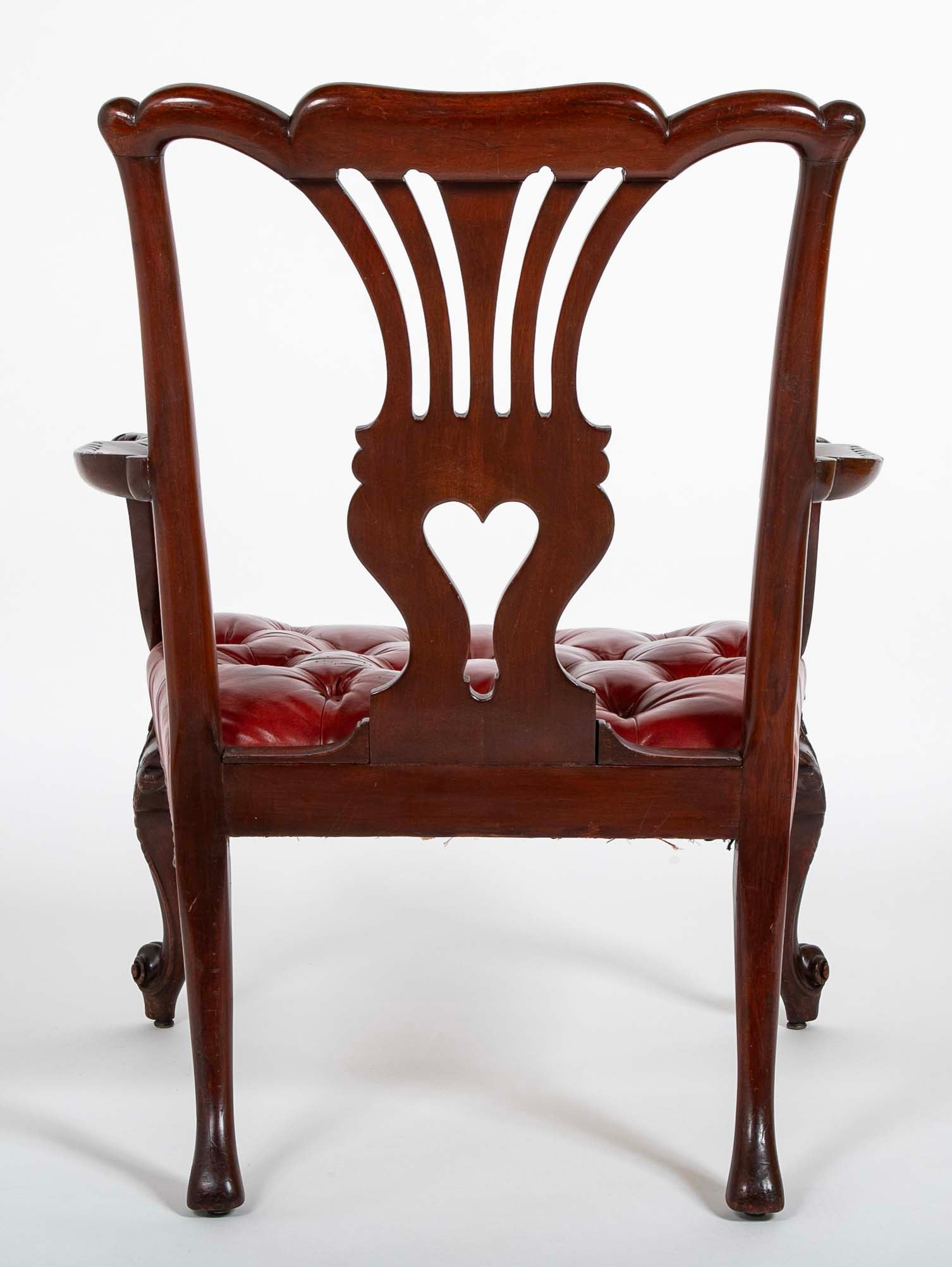 Pair if George II Gainsborough Armchairs