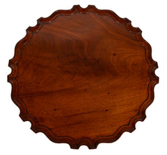 Chippendale Pie Crust Tilt Top Table