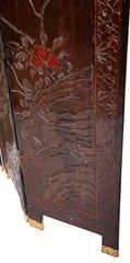Chinese Four Fold Screen