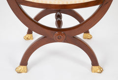 Pair of Empire French Curule Stools