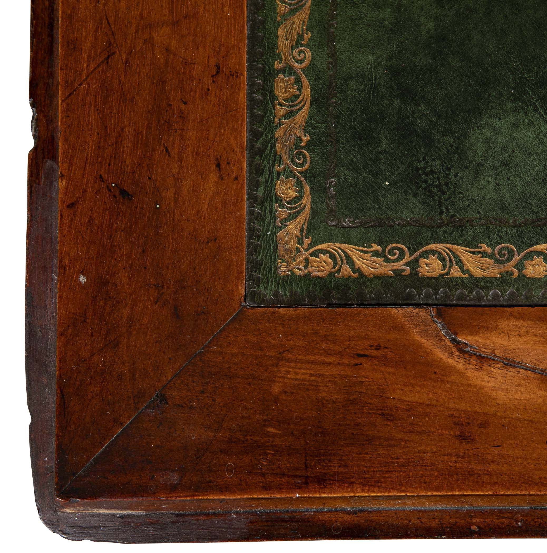 George II Mahogany Architectural Secretary Desk