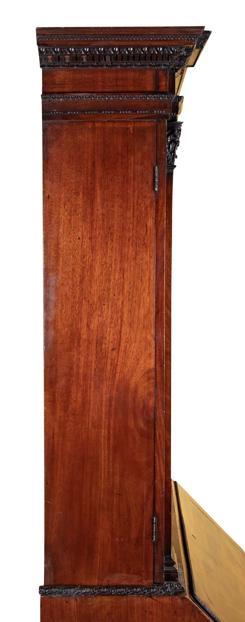 George II Mahogany Architectural Secretary Desk