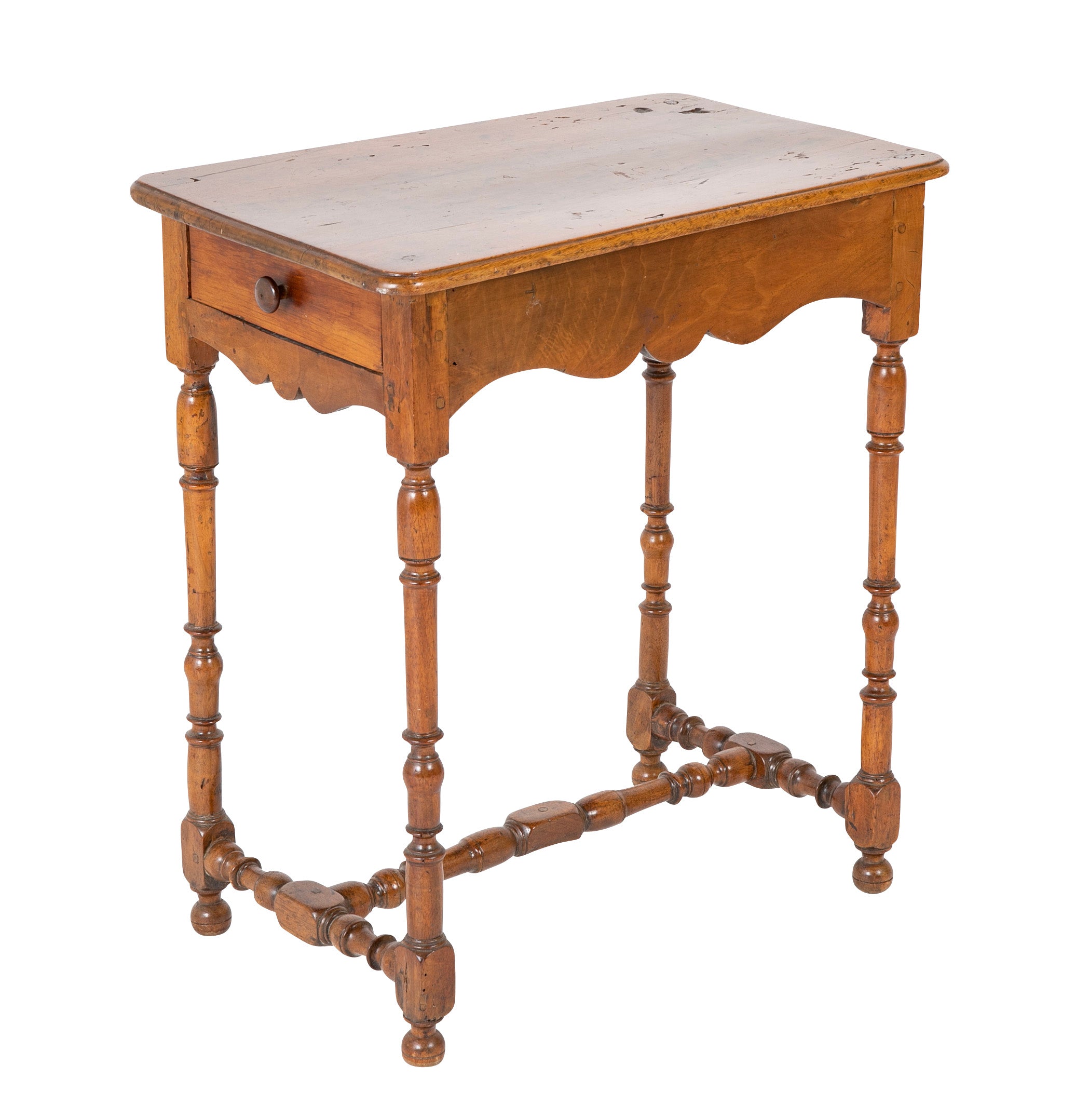 Early 18th Century Louis XIII Walnut Side Table