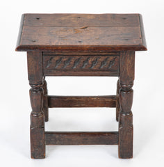 English Jacobean Oak Joint Stand